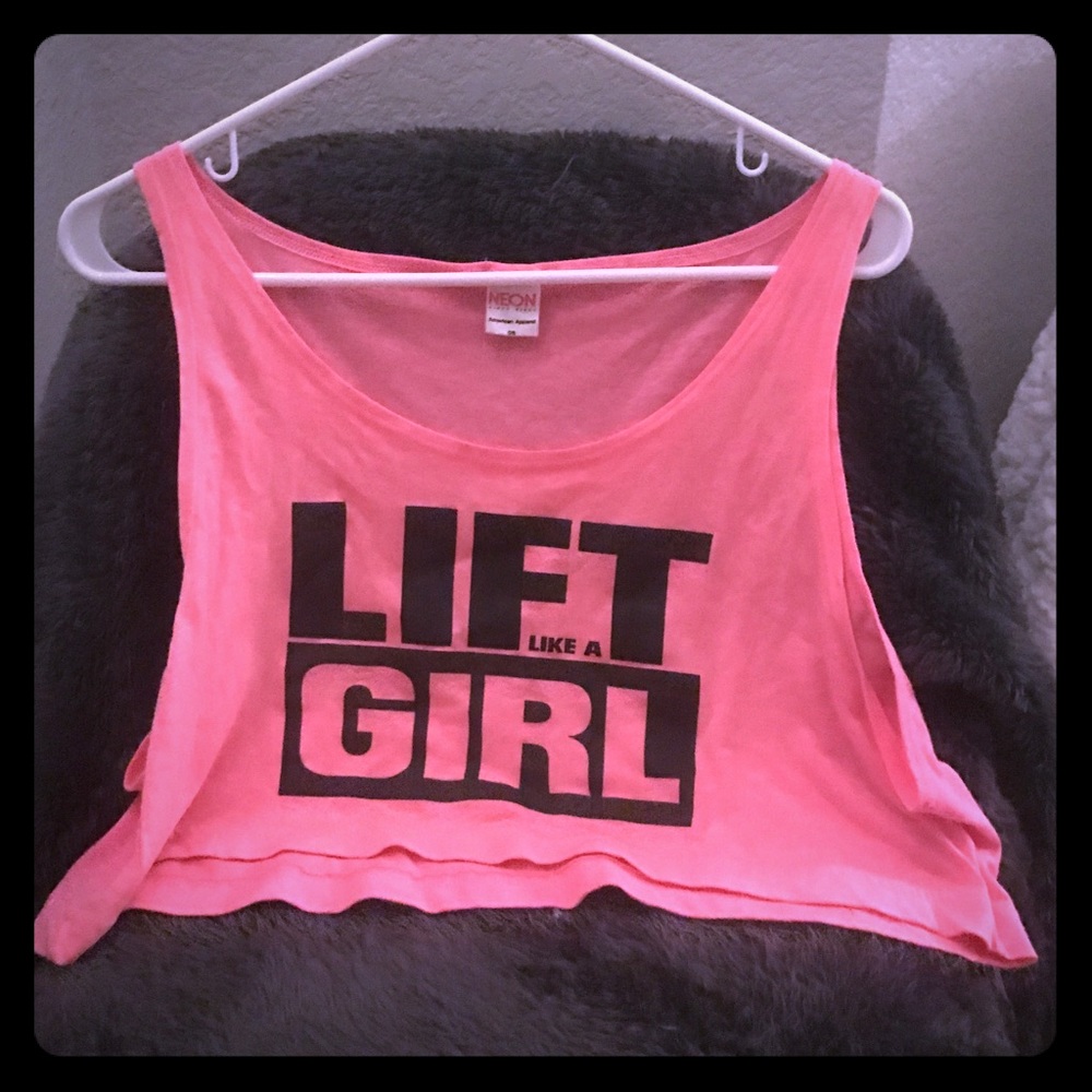 Workout crop top